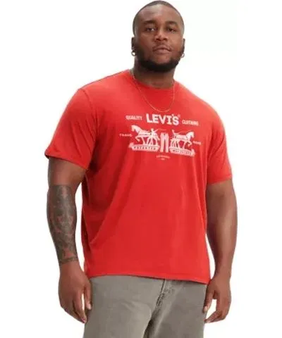 Levi's Men's Big Short Sleeve Graphic T-Shirt