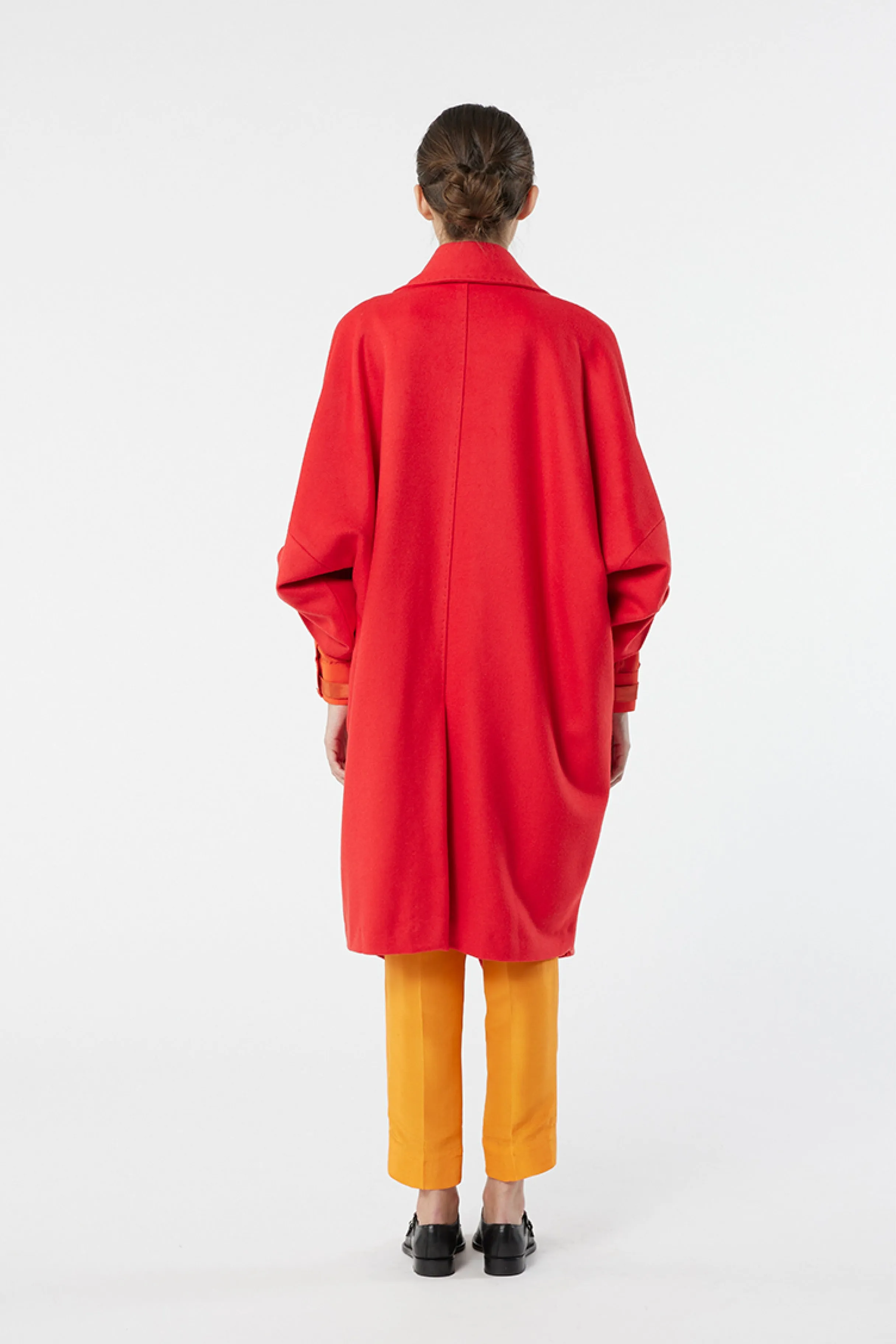 LINQ corail - wool oversize coat