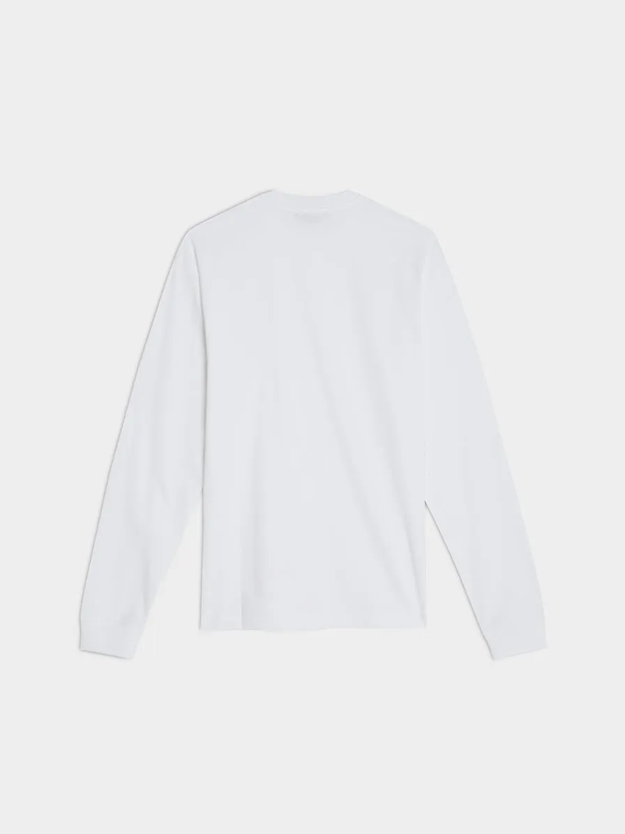 Long Sleeve T-Shirt, Optic White