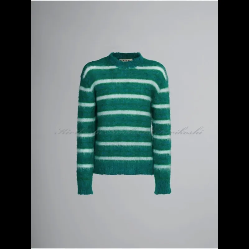 MARNI  |Crew Neck Stripes Designers Sweaters