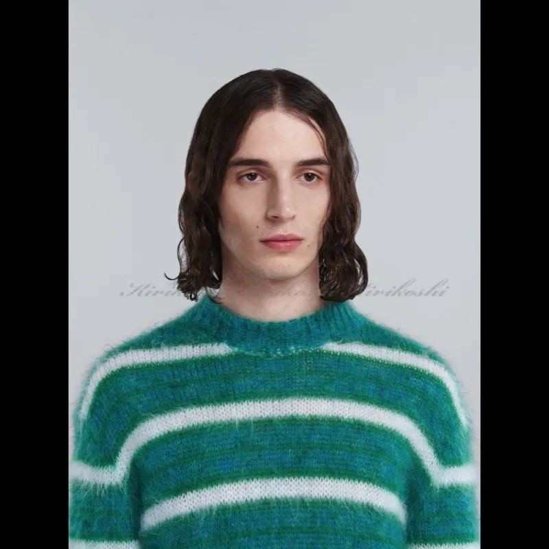 MARNI  |Crew Neck Stripes Designers Sweaters