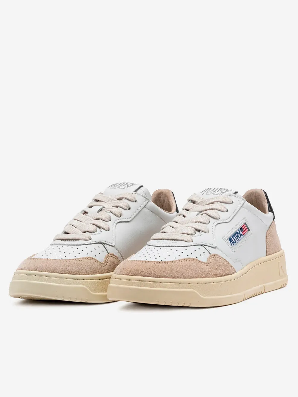 Medalist Low Wom bianche e beige