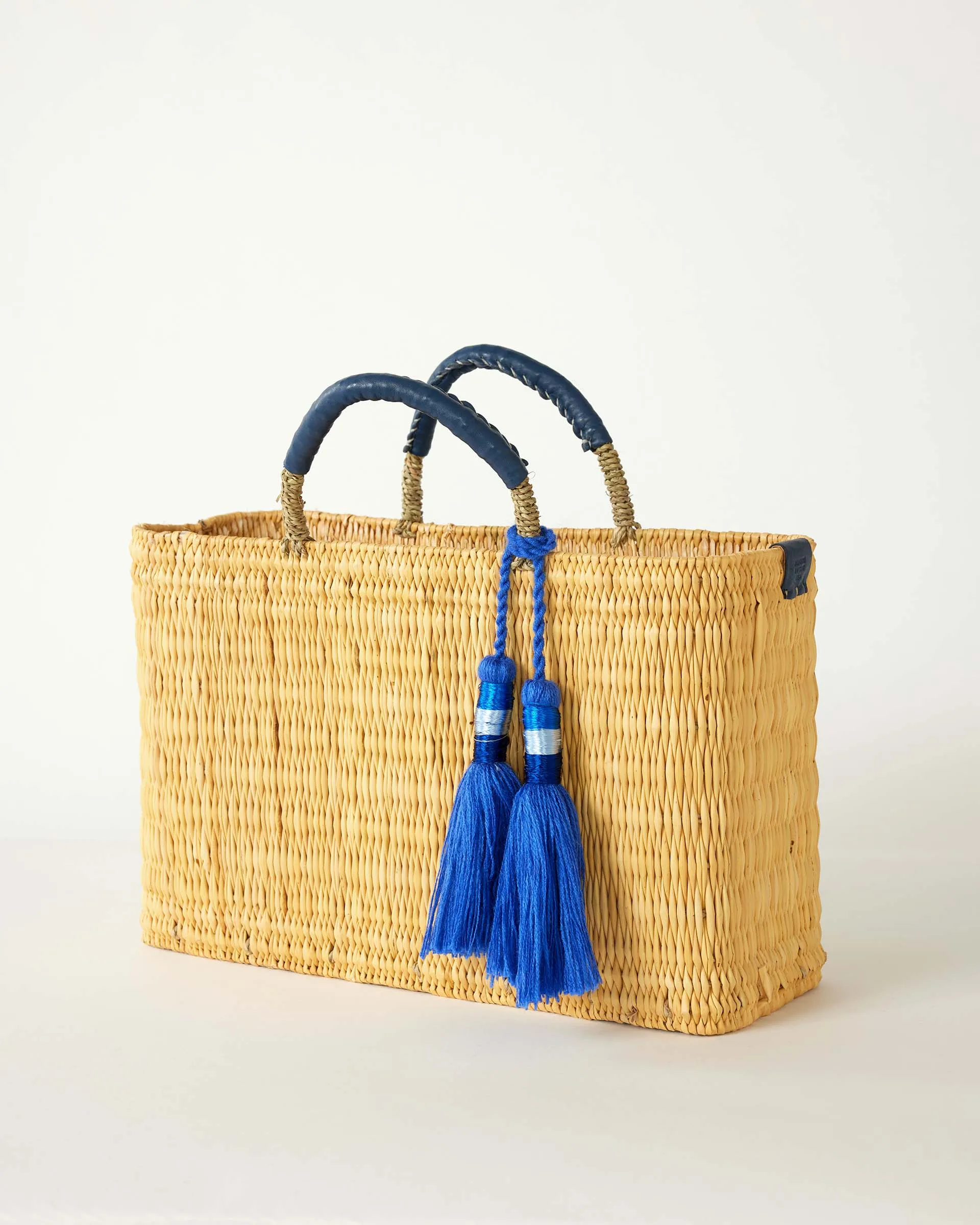 Medina Tassel Basket - Medium