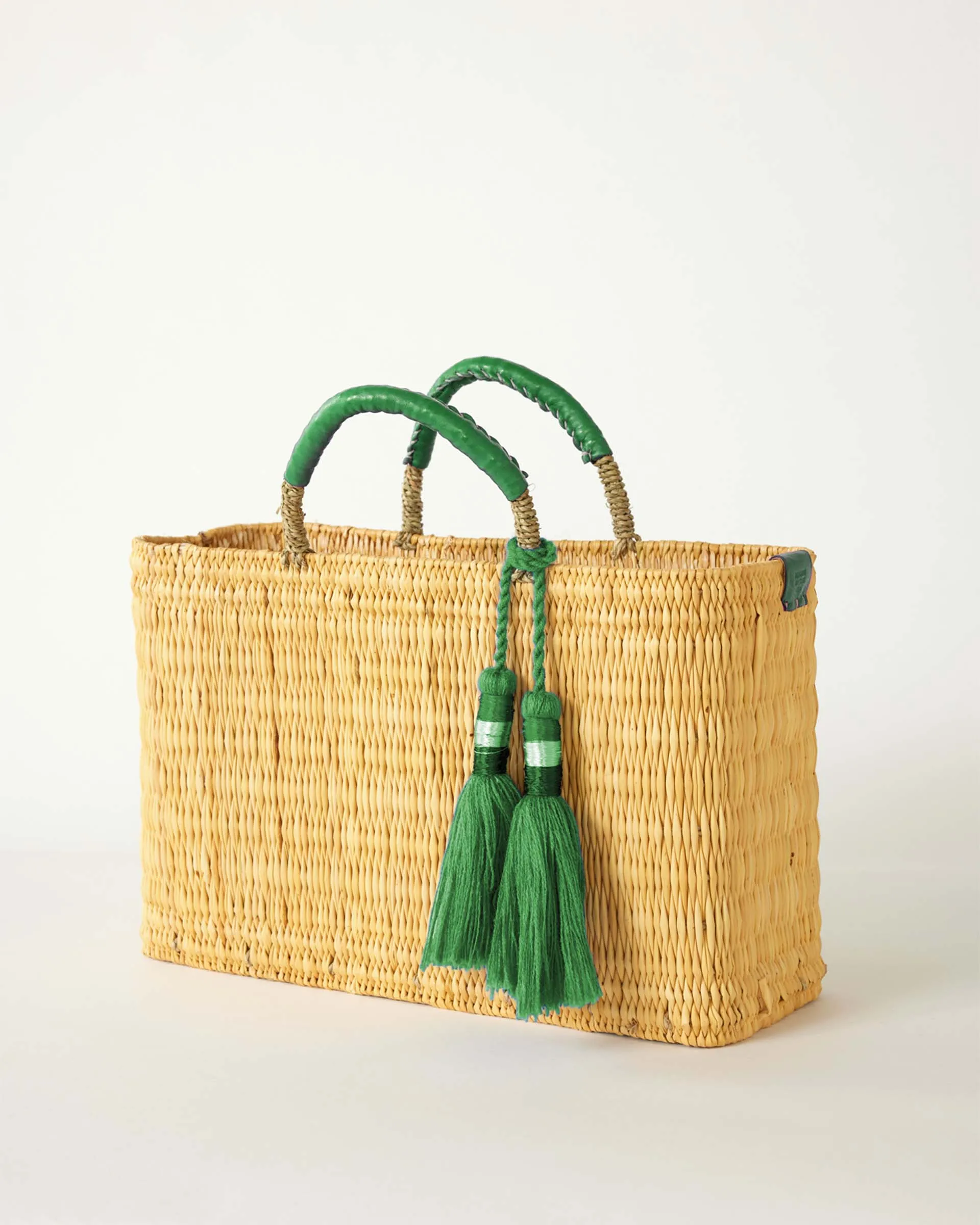 Medina Tassel Basket - Medium