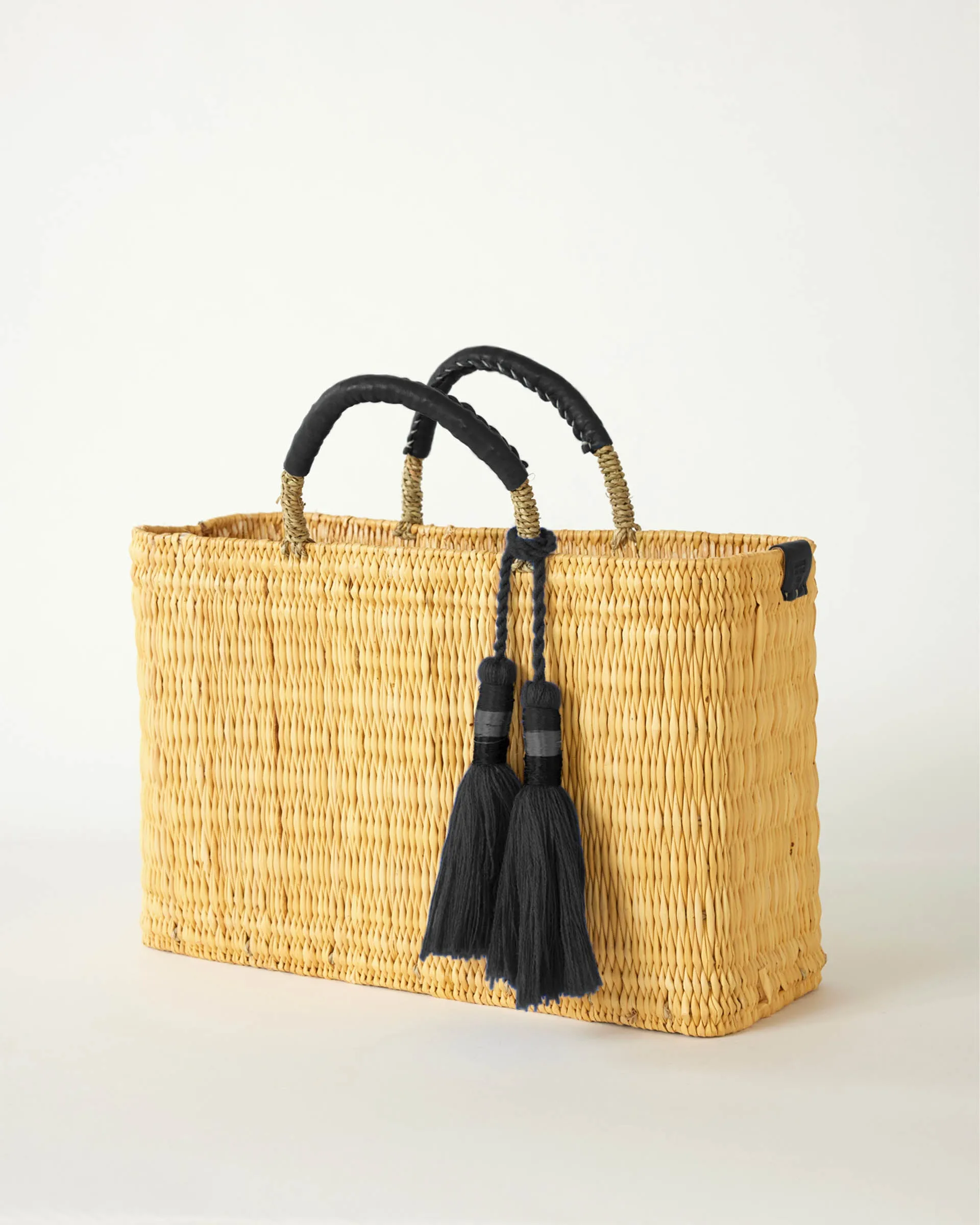 Medina Tassel Basket - Medium