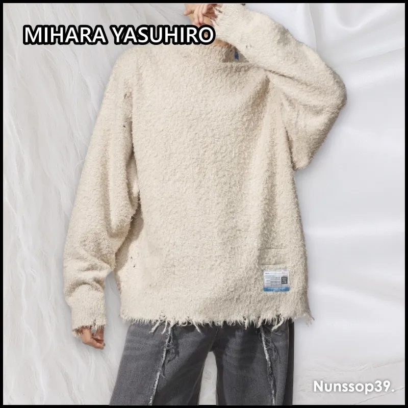 MIHARAYASUHIRO  |Street Style Plain Logo Sweaters