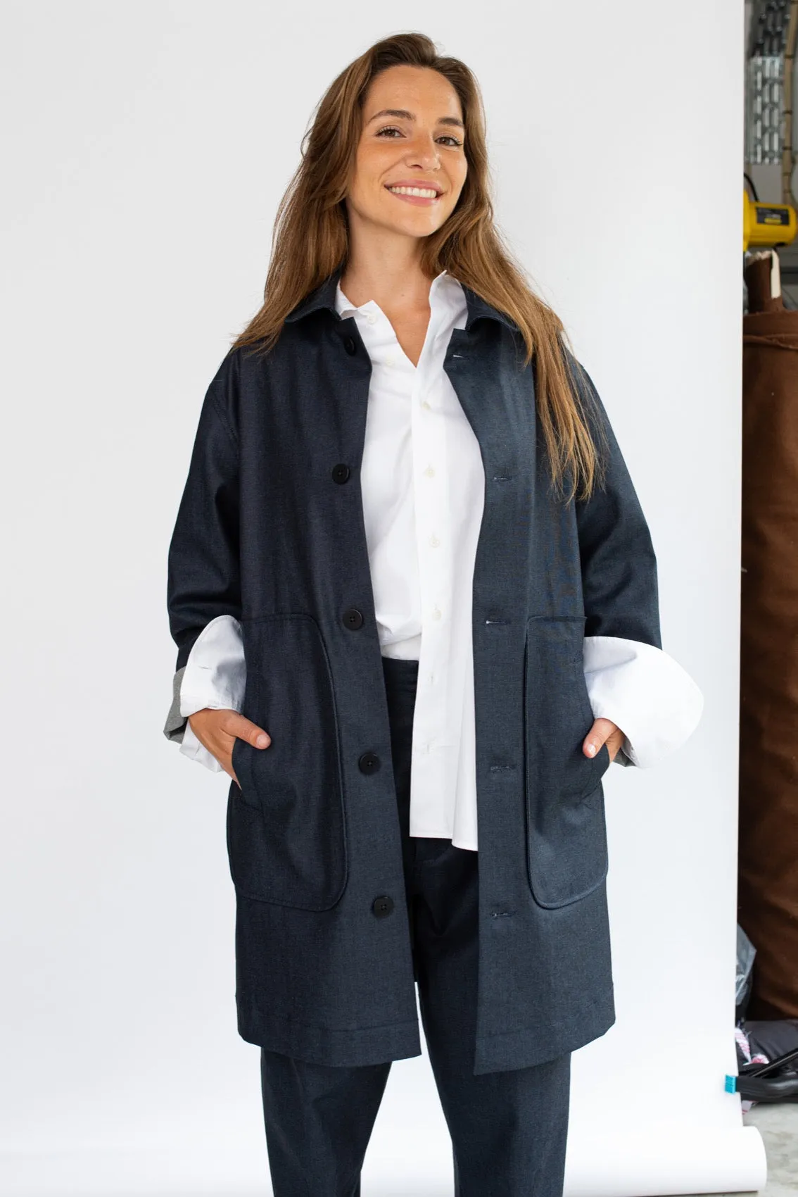 Miramar Coat | Denim