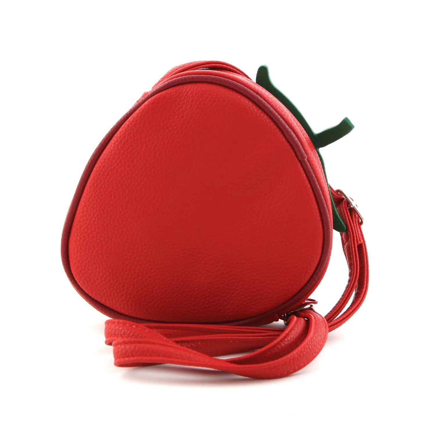 Molo Red Strawberry Shoulder Handbag For Little Girls