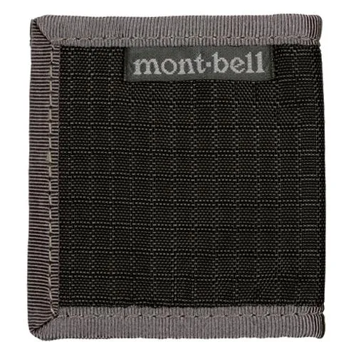 Montbell Coin Wallet Black Citron Yellow