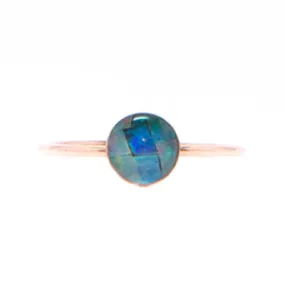 Mosaic Opal Medium Ring