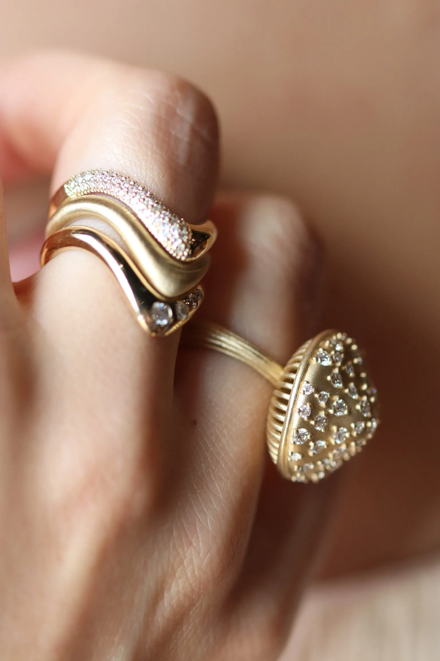 Mushroom Cap Ring