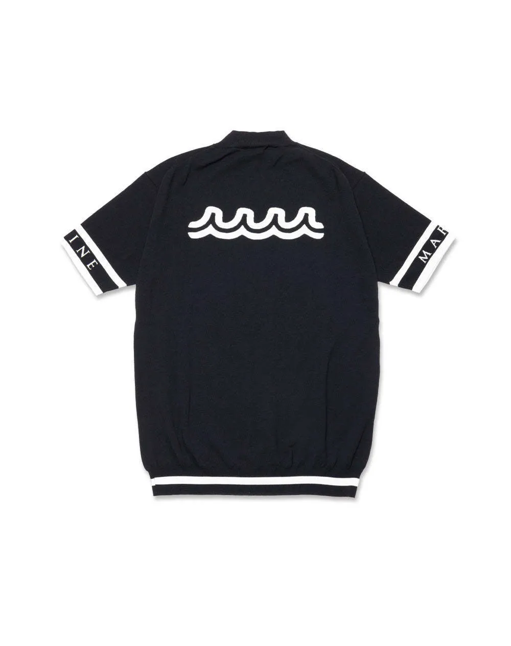 muta  |Plain Cotton Short Sleeves Logo Sweaters