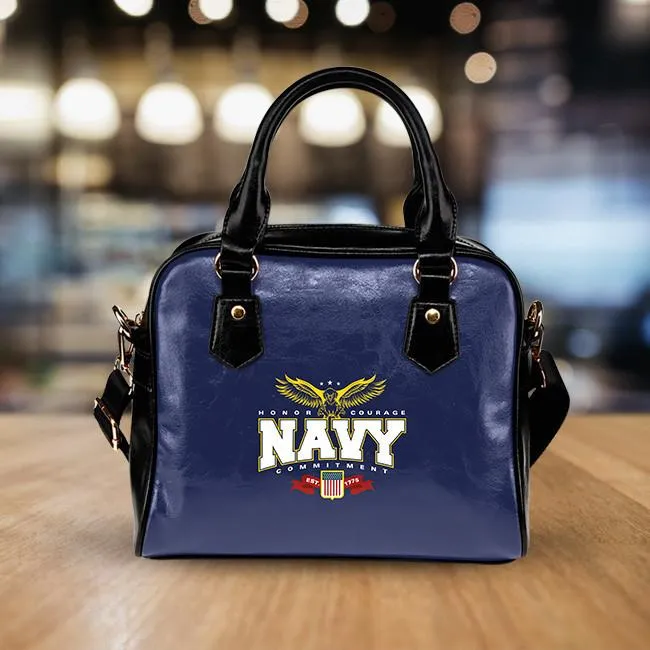 Navy Handbag