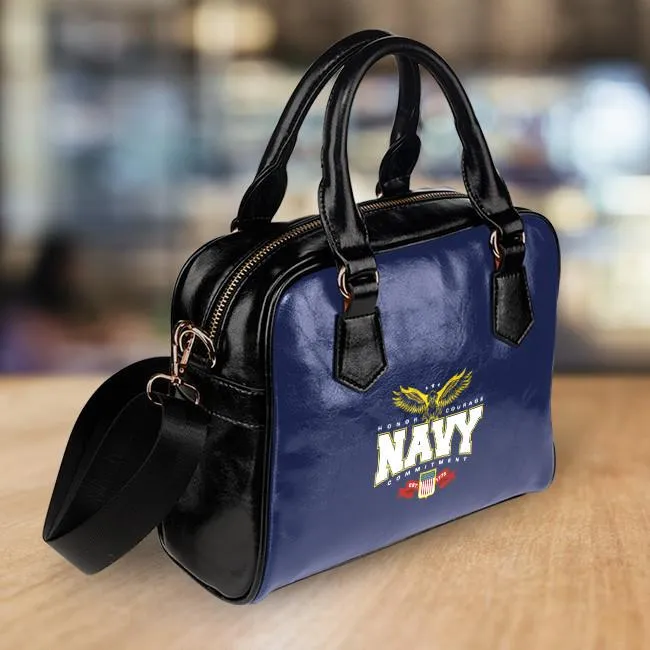 Navy Handbag