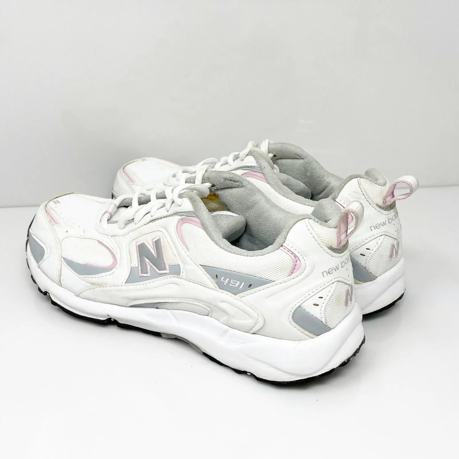 New Balance Womens 491 CWW491WP White Running Shoes Sneaker Size 10 B