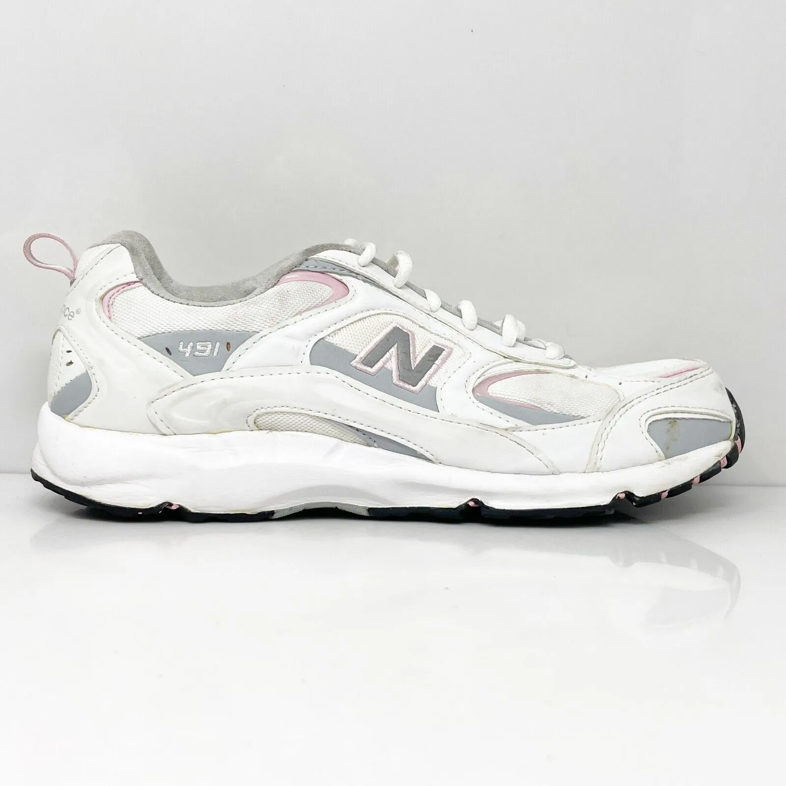 New Balance Womens 491 CWW491WP White Running Shoes Sneaker Size 10 B