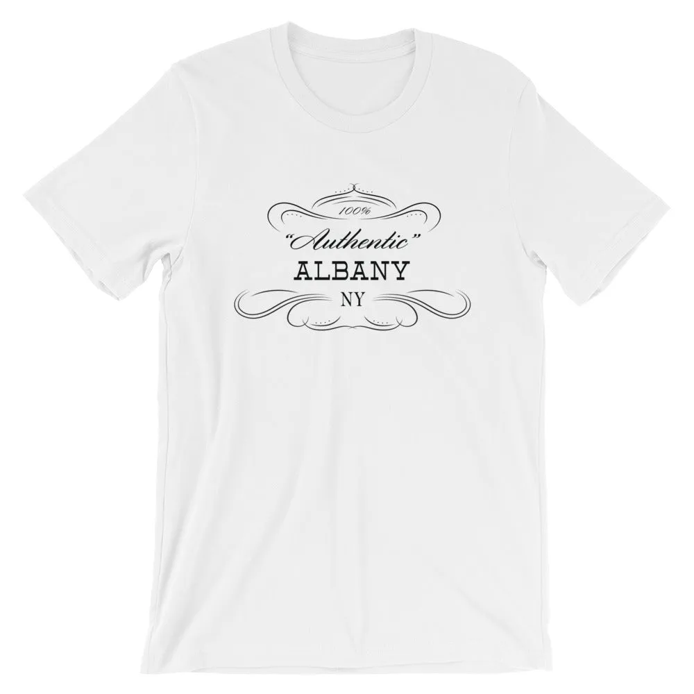 New York - Albany NY - Short-Sleeve Unisex T-Shirt - Authentic