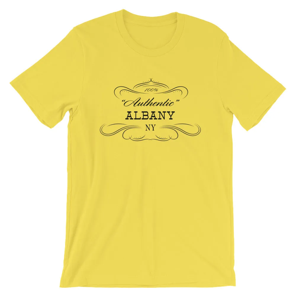 New York - Albany NY - Short-Sleeve Unisex T-Shirt - Authentic