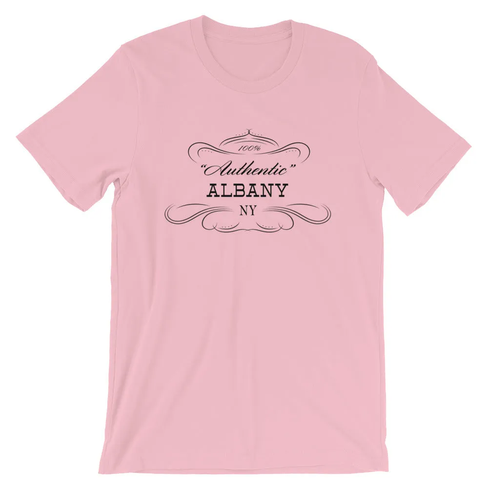 New York - Albany NY - Short-Sleeve Unisex T-Shirt - Authentic