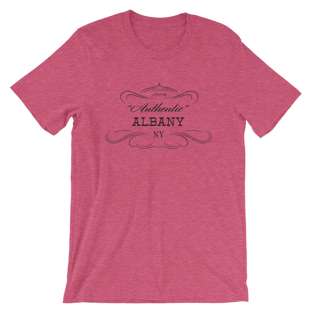 New York - Albany NY - Short-Sleeve Unisex T-Shirt - Authentic