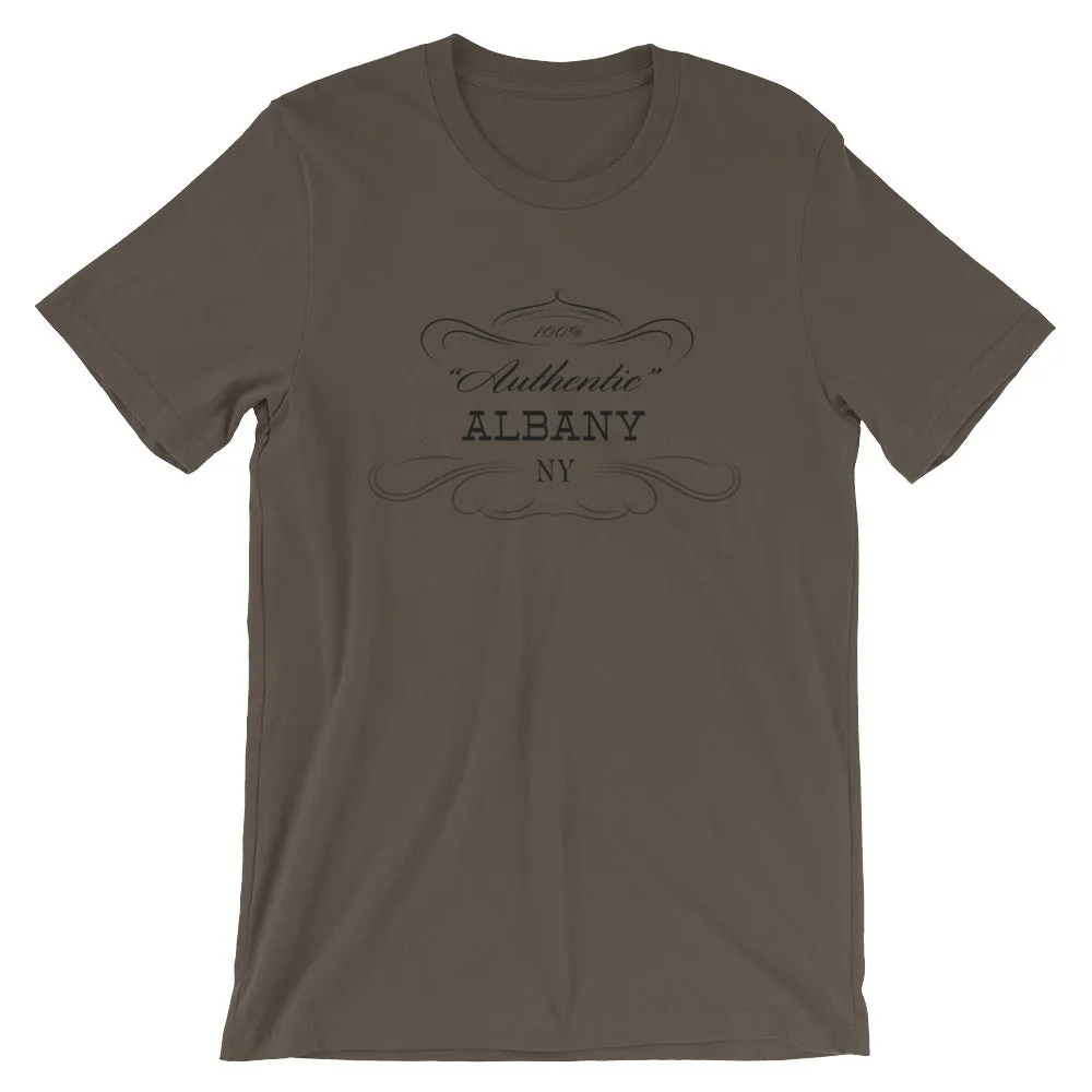 New York - Albany NY - Short-Sleeve Unisex T-Shirt - Authentic