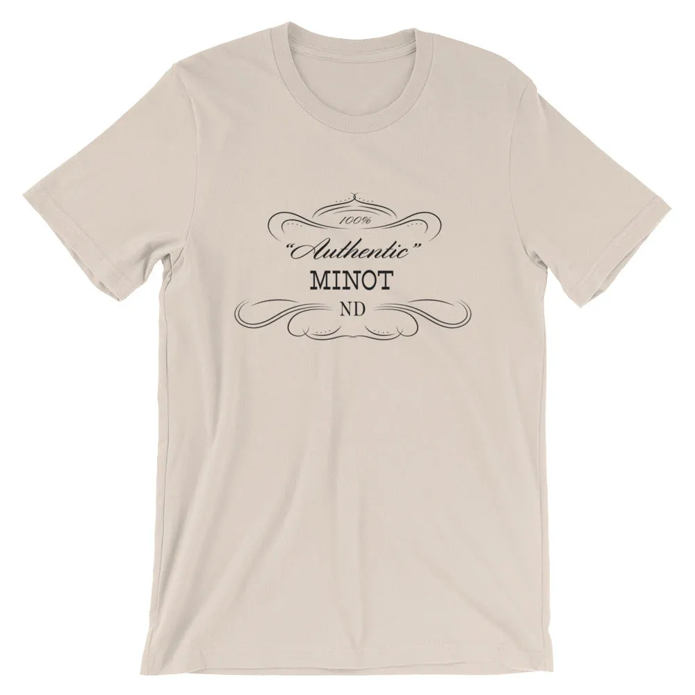 North Dakota - Minot ND - Short-Sleeve Unisex T-Shirt - Authentic