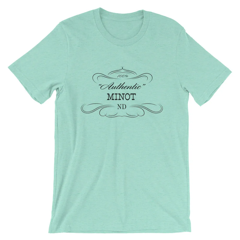 North Dakota - Minot ND - Short-Sleeve Unisex T-Shirt - Authentic