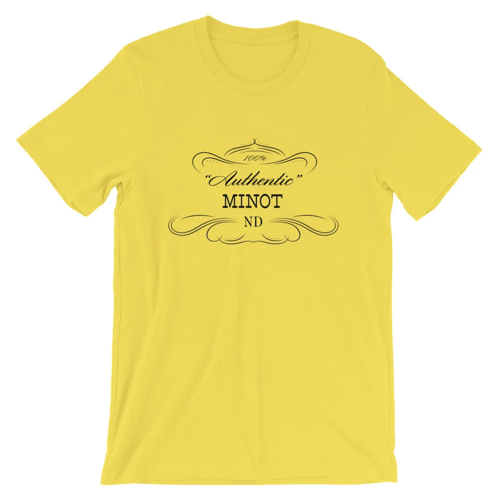 North Dakota - Minot ND - Short-Sleeve Unisex T-Shirt - Authentic