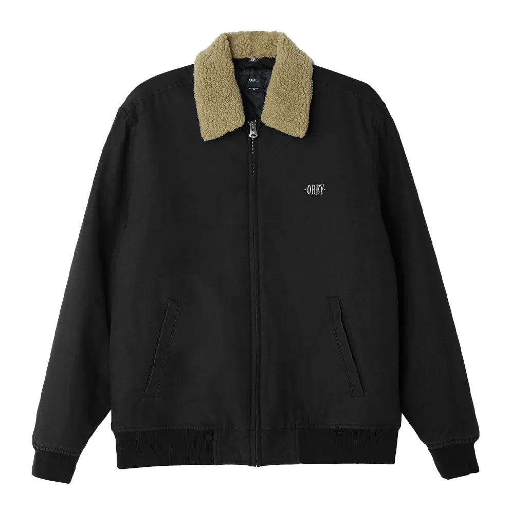 OBEY CLUBBER JACKET // BLACK