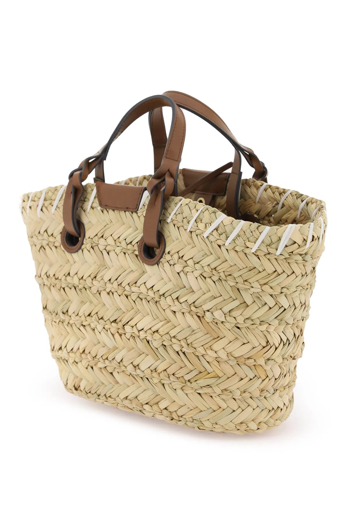 paper eyes basket handbag 5050925155120 NATURAL