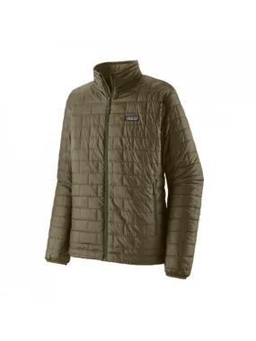 Patagonia Mens Nano Puff Jacket :   Sage Khaki