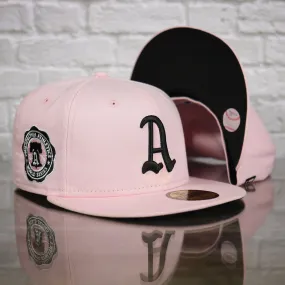 Philadelphia Athletics 1910 World Series Side Patch Black Bottom Pink 59Fifty Fitted Cap | The Athletics Pack