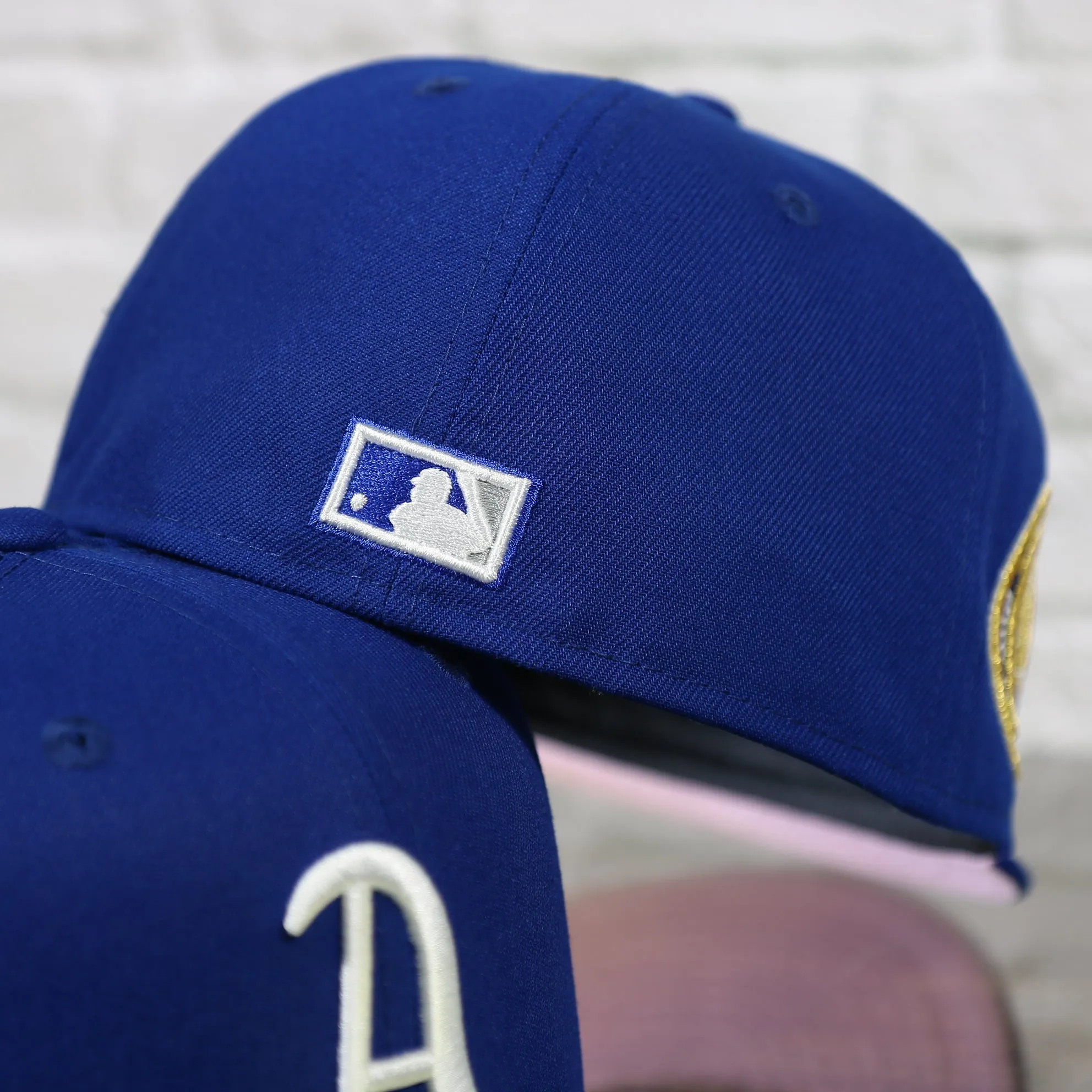 Philadelphia Athletics 1911 World Series Side Patch Pink Bottom Royal 59Fifty Fitted Cap | The Athletics Pack