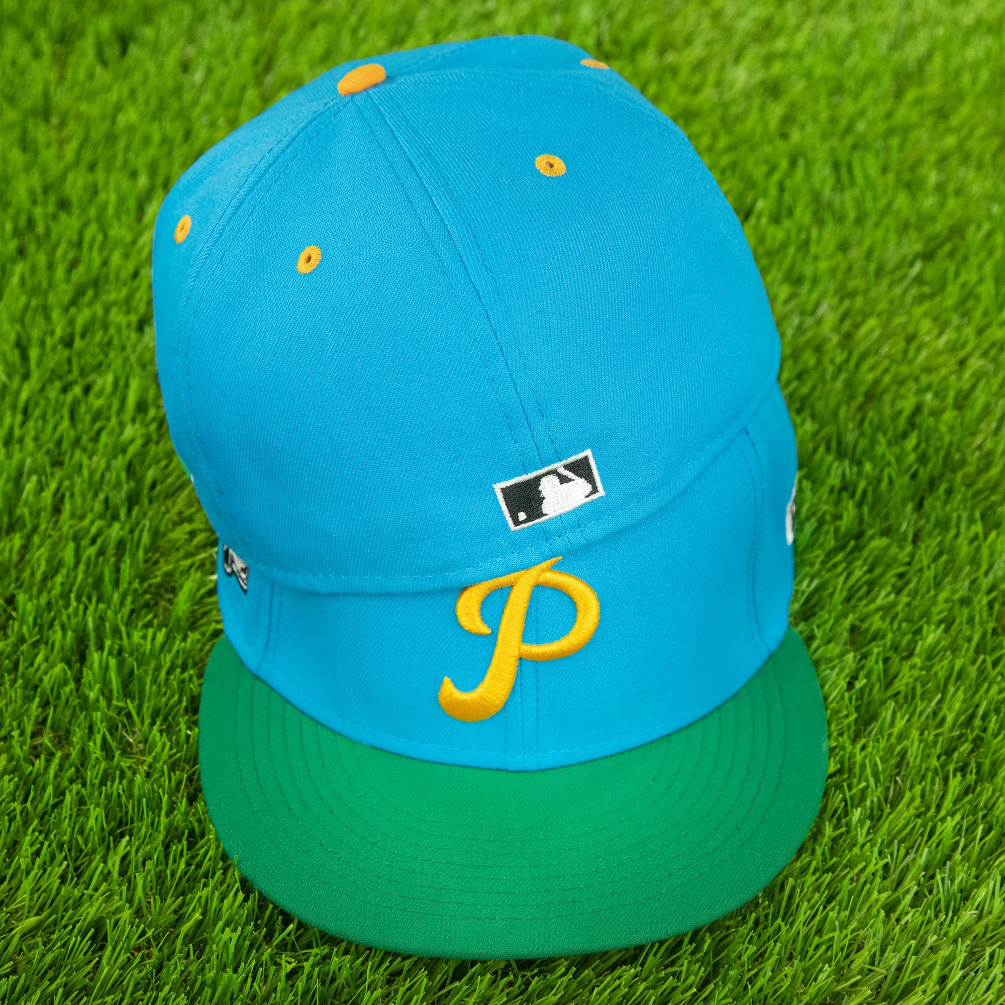 Philadelphia Phillies Cooperstown Ice Cream Pack 1952 All Star Game Side Patch 59Fifty Fitted Cap | Cap Swag Exclusive