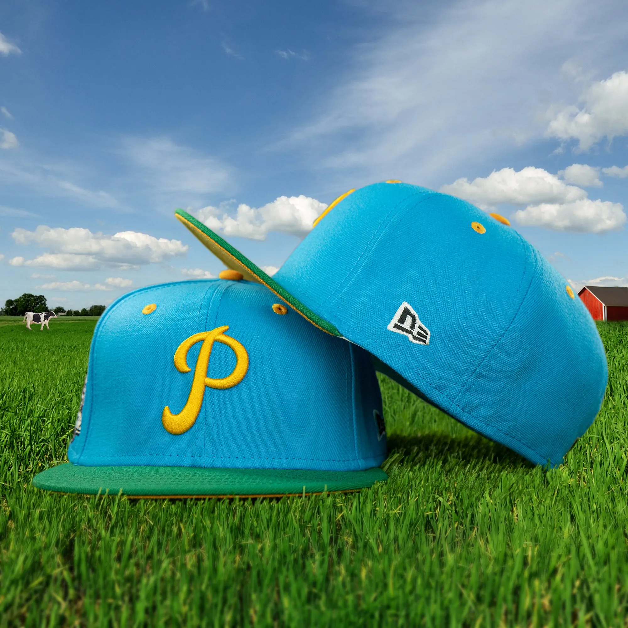 Philadelphia Phillies Cooperstown Ice Cream Pack 1952 All Star Game Side Patch 59Fifty Fitted Cap | Cap Swag Exclusive