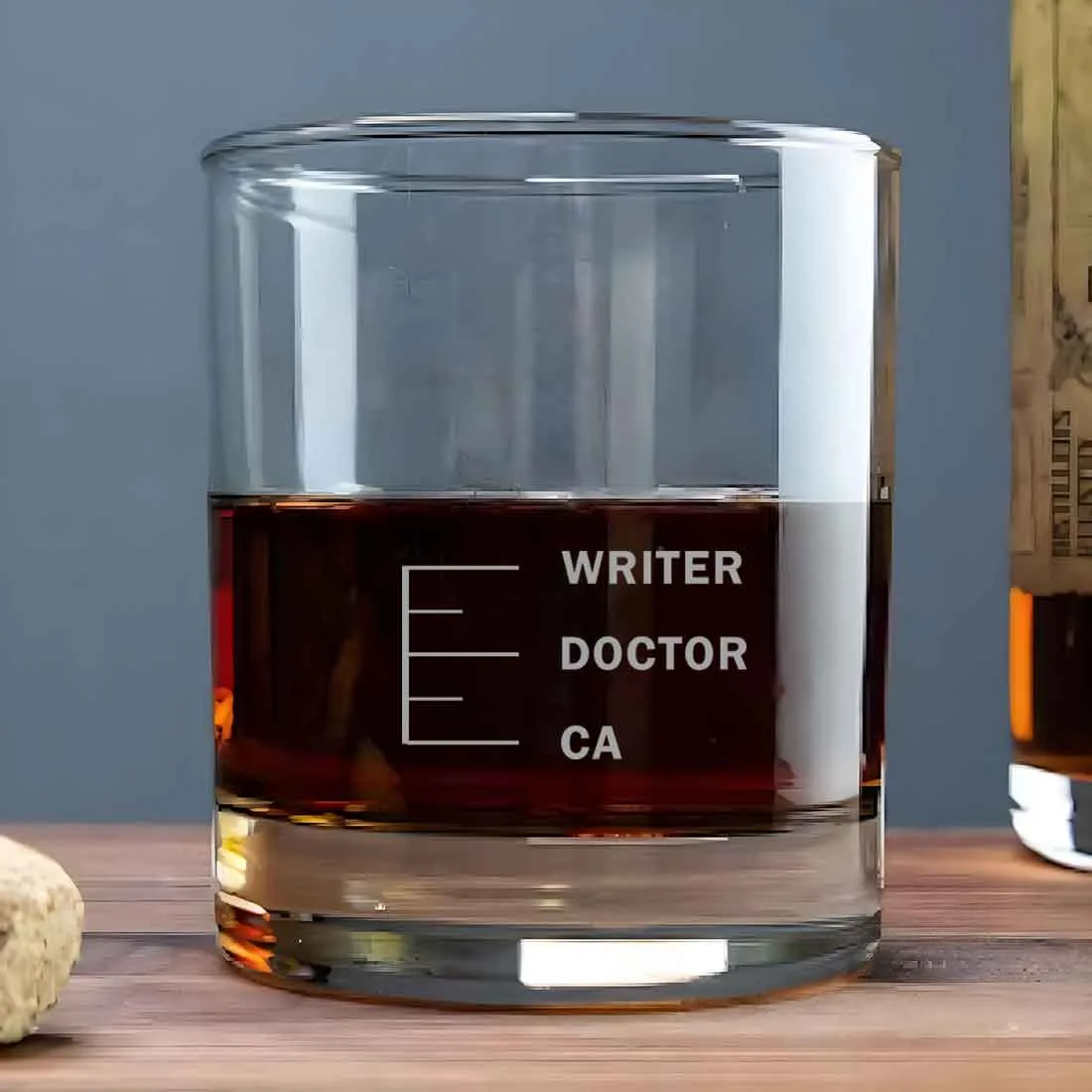 Premium Whisky Glasses for Gift Drinking Glasses - WRITER DOCTOR CA