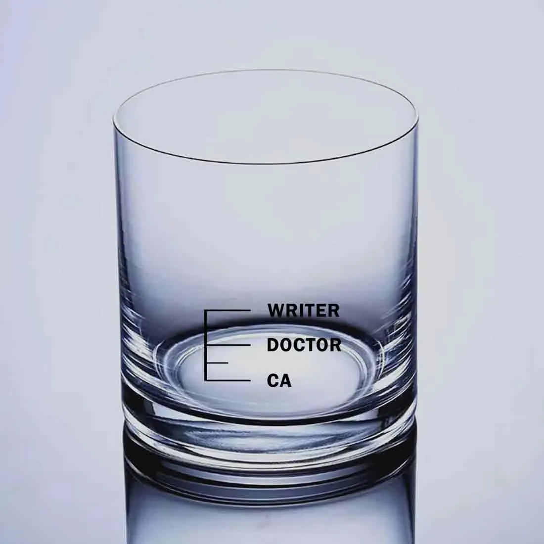 Premium Whisky Glasses for Gift Drinking Glasses - WRITER DOCTOR CA