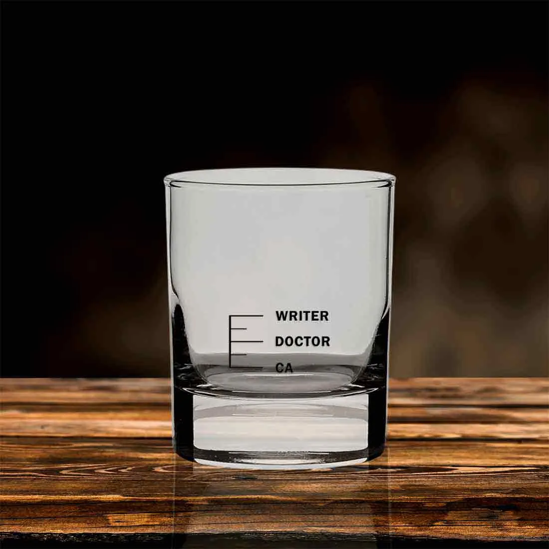 Premium Whisky Glasses for Gift Drinking Glasses - WRITER DOCTOR CA