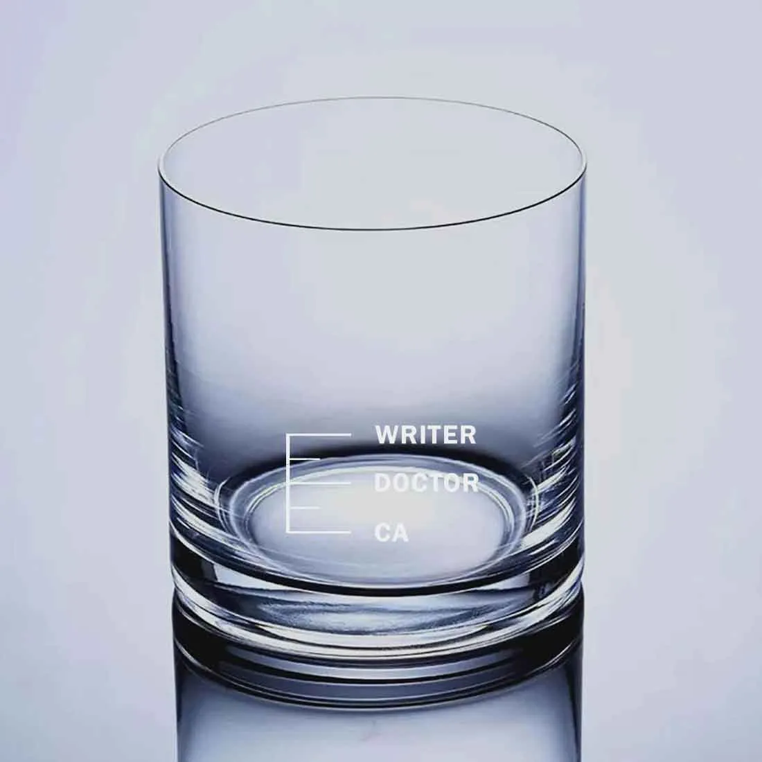 Premium Whisky Glasses for Gift Drinking Glasses - WRITER DOCTOR CA