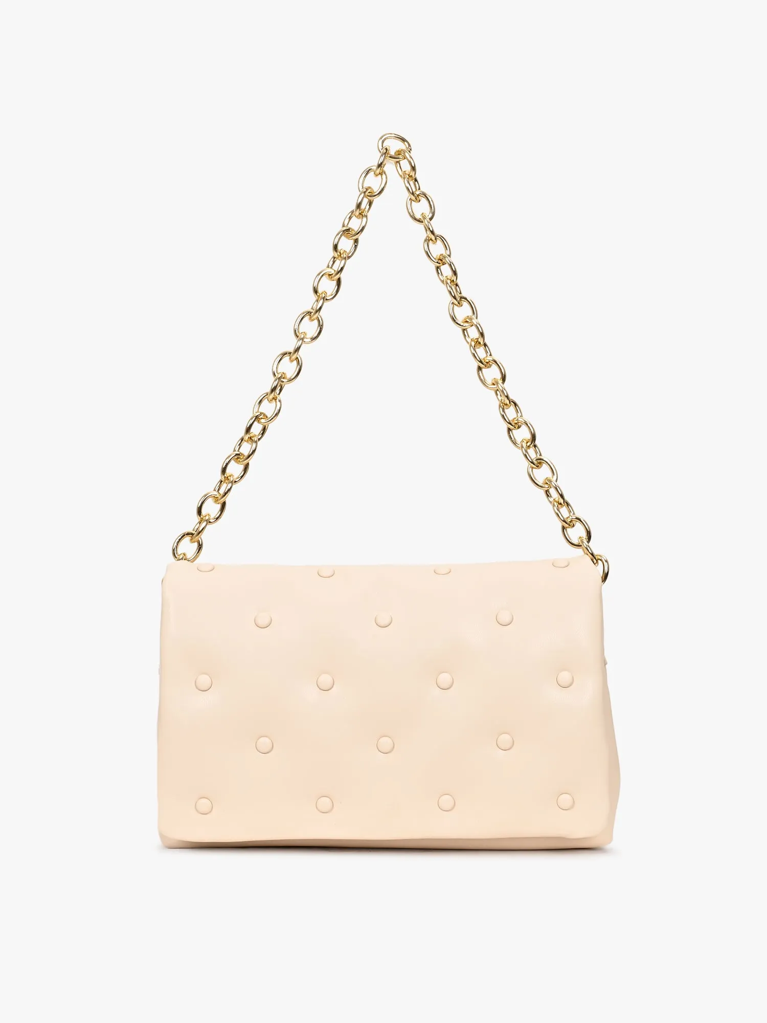 Puffy Solid Handbag