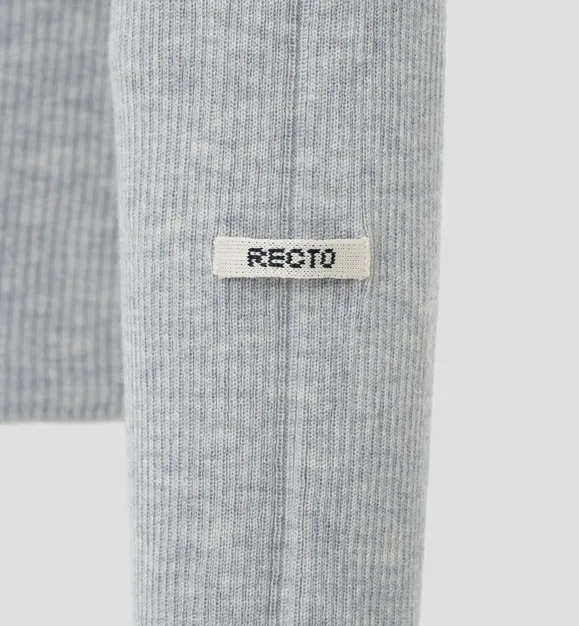 RECTO  |Wool Silk Street Style Logo Sweaters