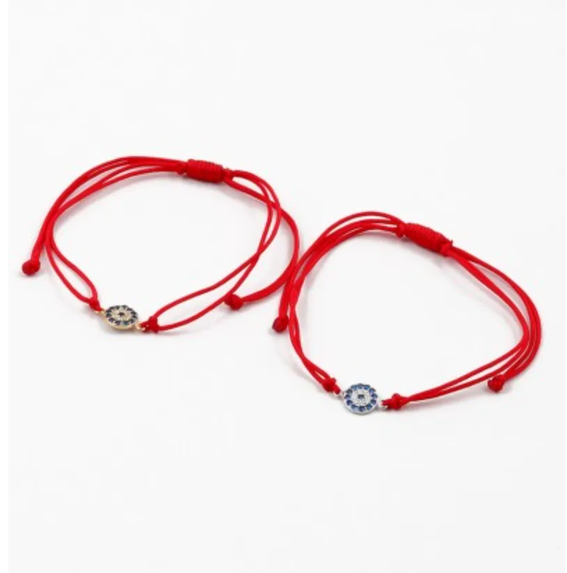 Red String Eye Bracelet