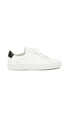 Retro Classic Sneakers - White/Black