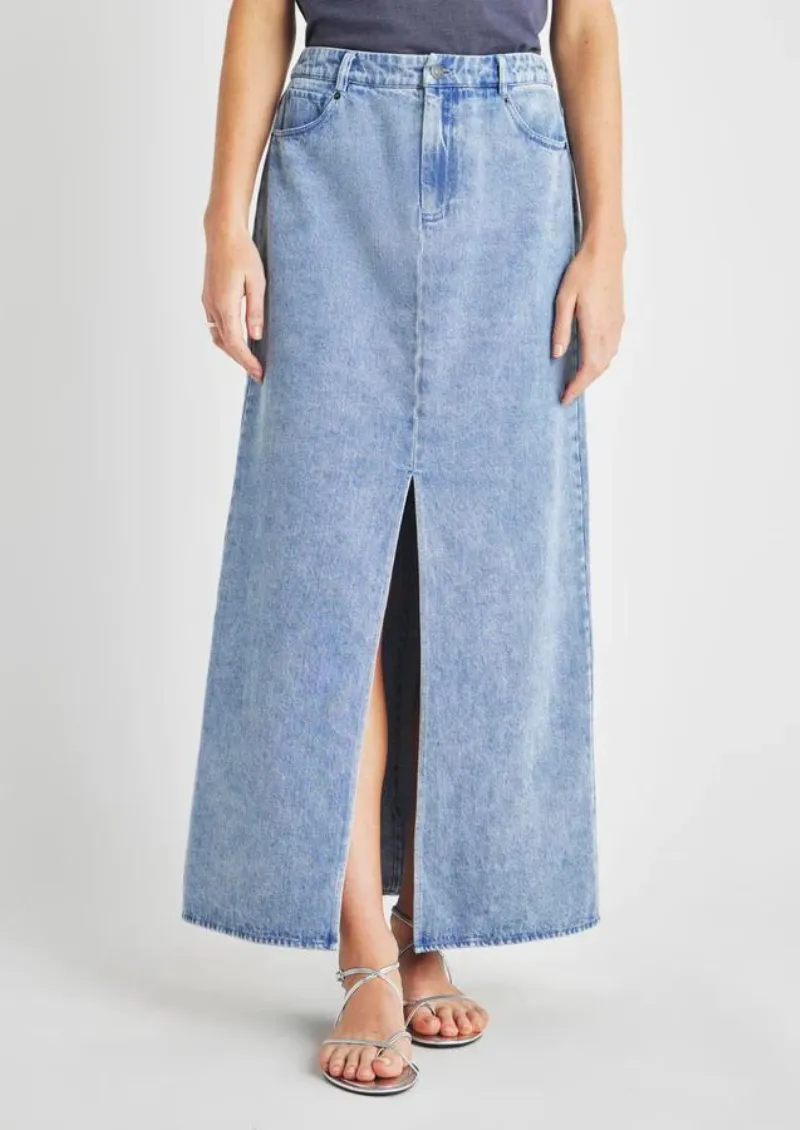 Rhiannon Denim Maxi Skirt