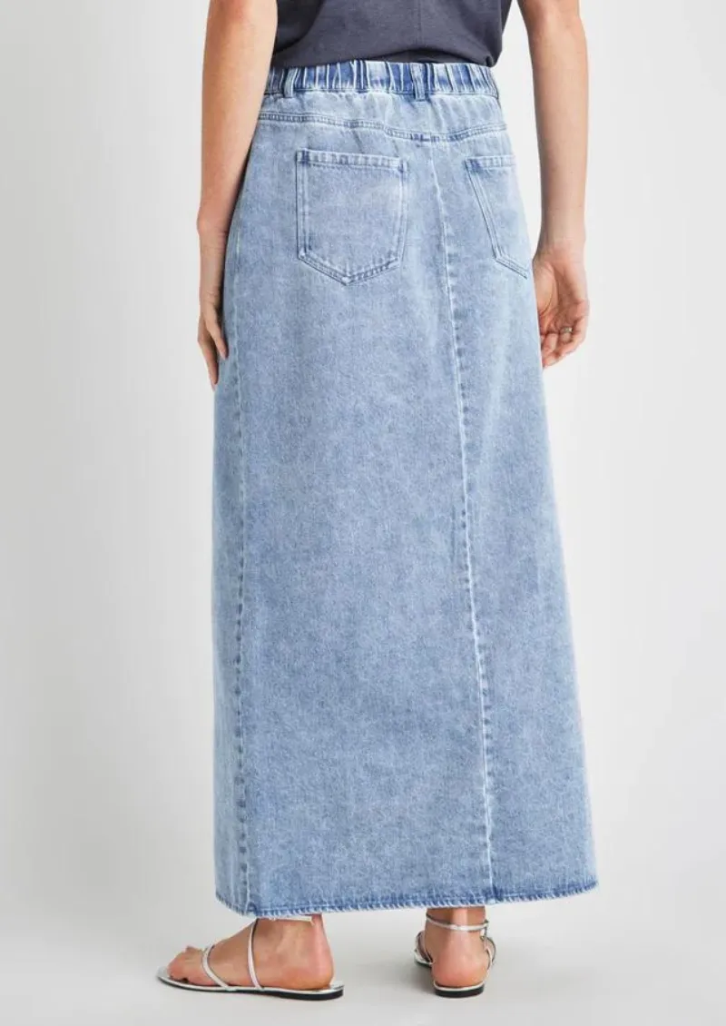 Rhiannon Denim Maxi Skirt