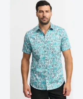 Robert Graham Downing Short Sleeve Button Down Shirt