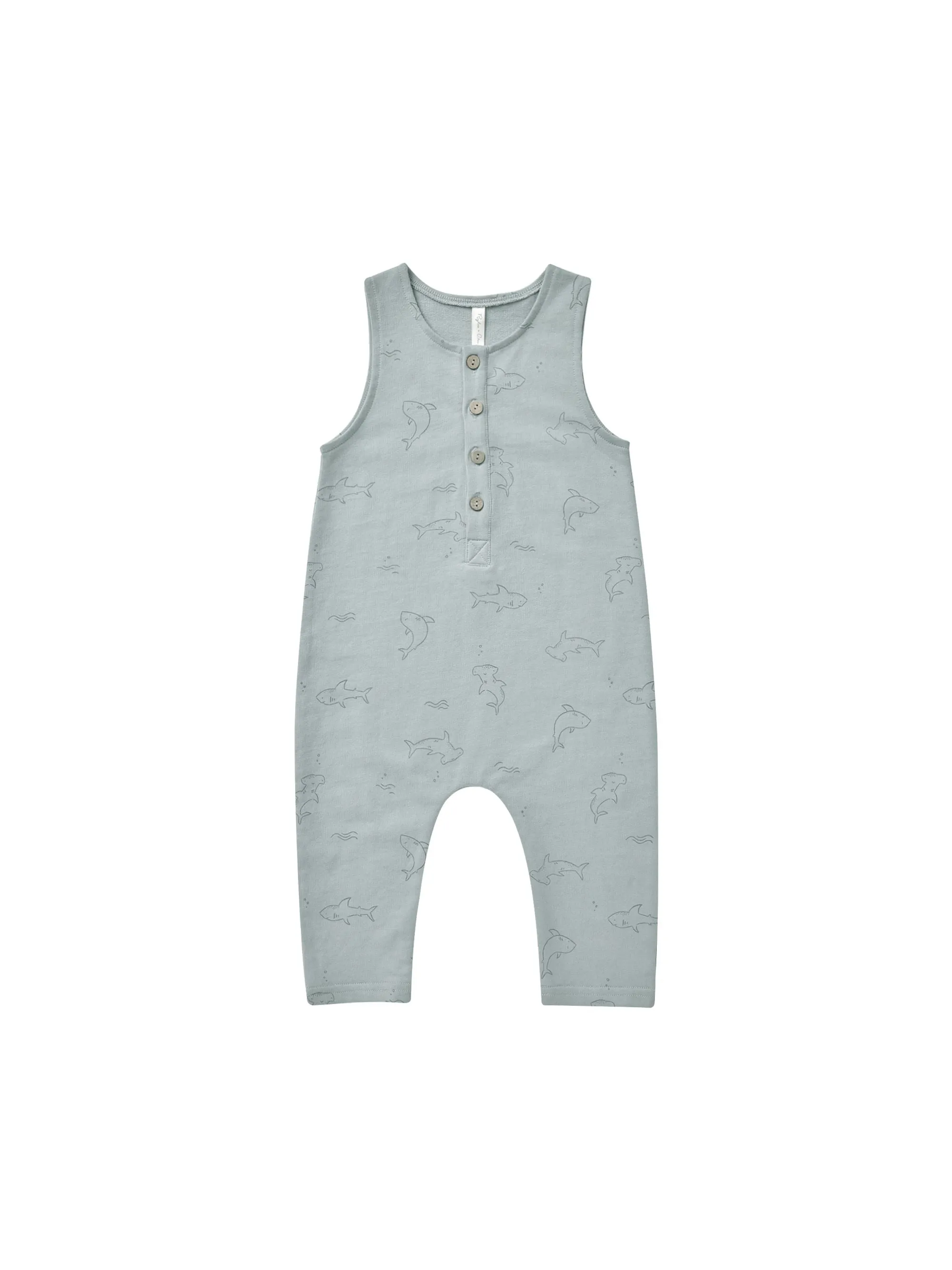 Rylee & Cru - Sharks Terry Jumpsuit