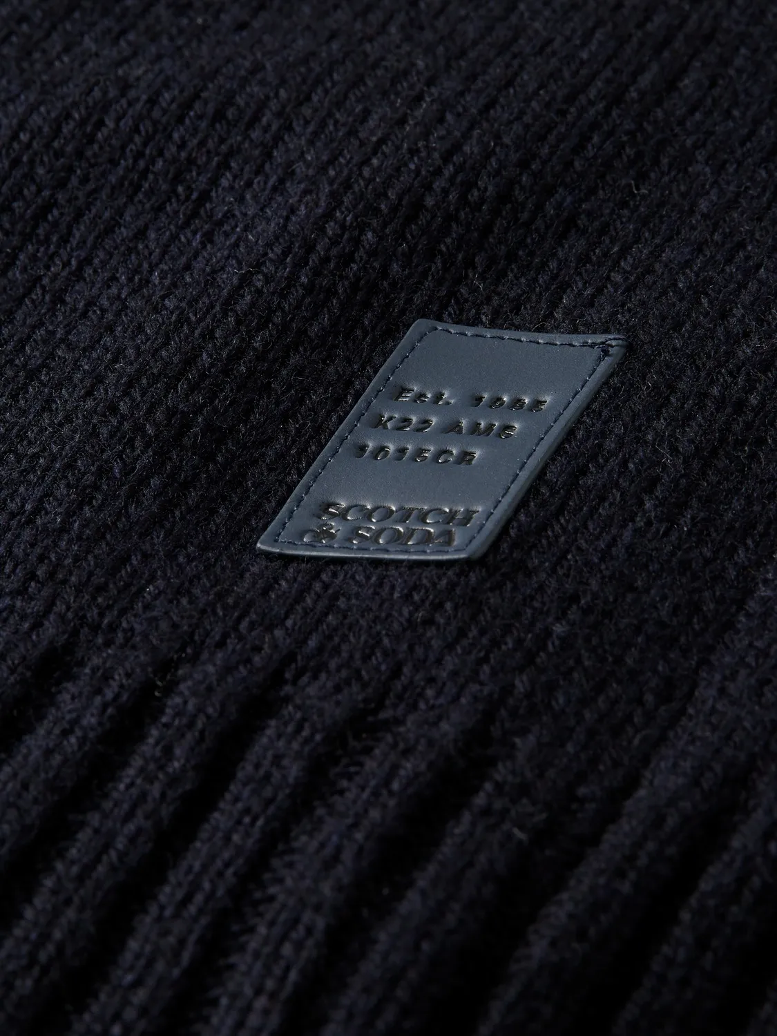 Scotch & Soda  |Plain Logo Surf Style Sweaters