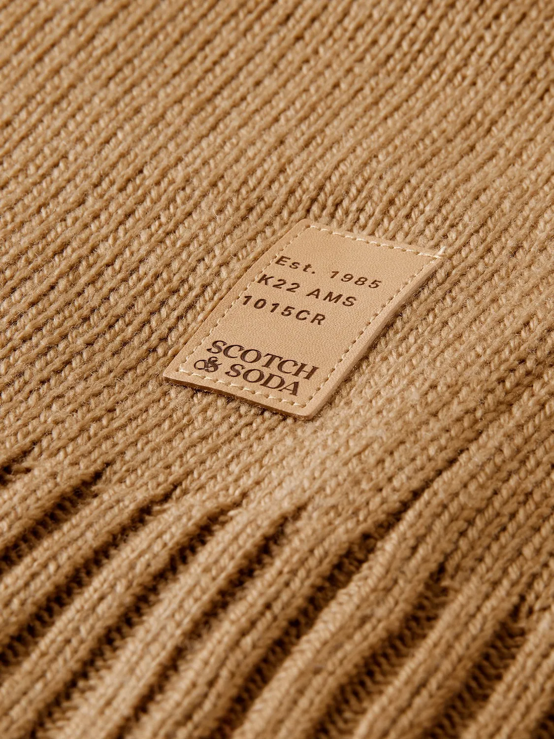 Scotch & Soda  |Plain Logo Surf Style Sweaters