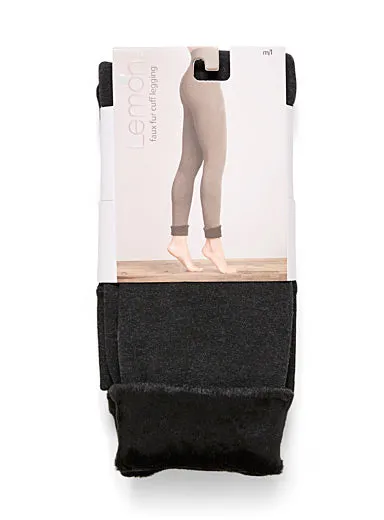 Seamless Fur Lined Leggings- L5140